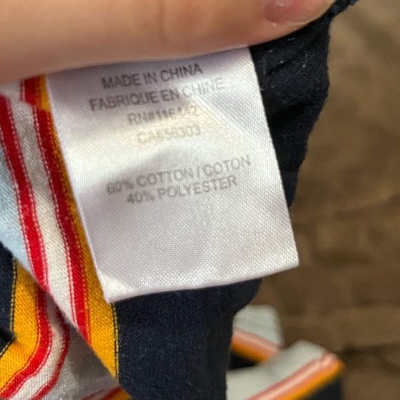 striped colourful cotton shirt - Picture 3 of 3